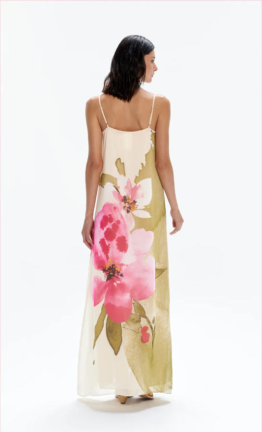 Java Tropical Maxi Dress
