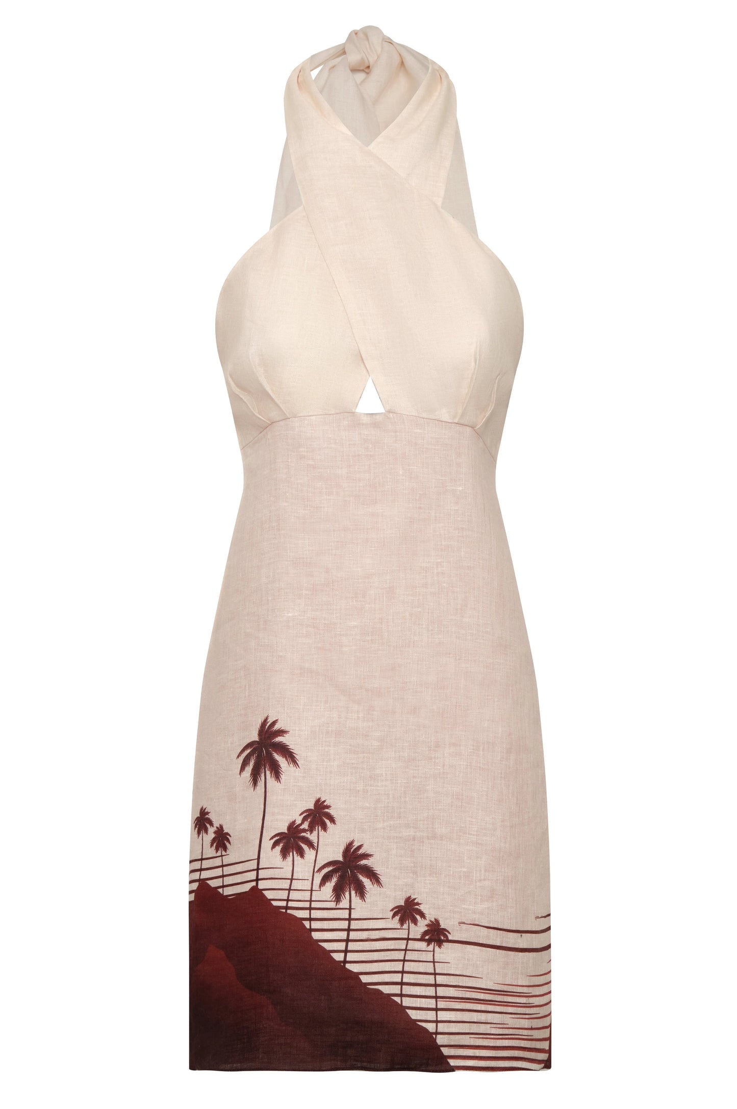 Costa del Sol Linen Midi Dress
