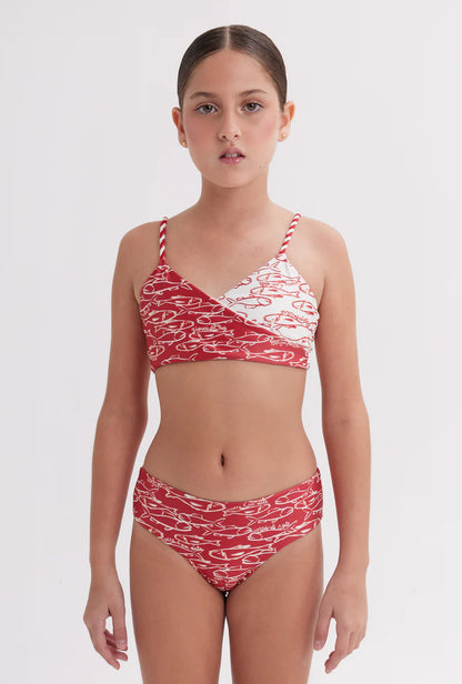 Kids-Rory Coralle Girls Bikini Set
