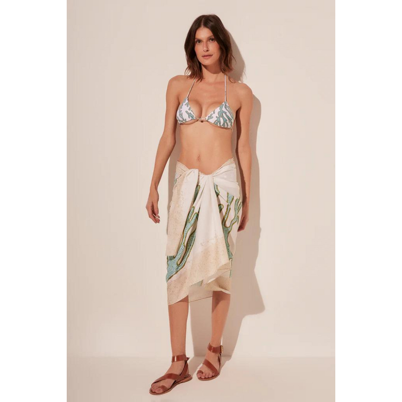 Localized Coral Sarong