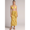 Yellow Zebra Sarong