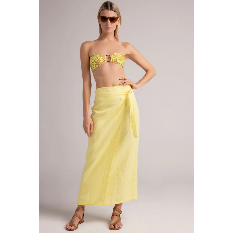 Yellow Skirt Coverup