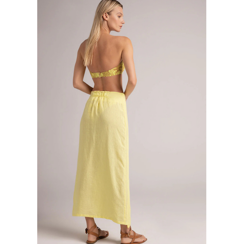 Yellow Skirt Coverup