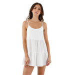 Textured Eco White Kanesu Dress