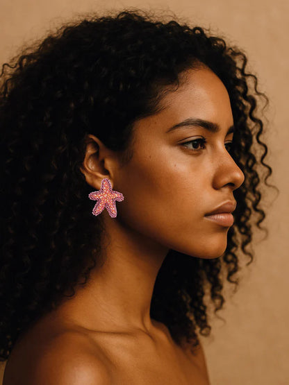 Mini Sea Star Earrings
