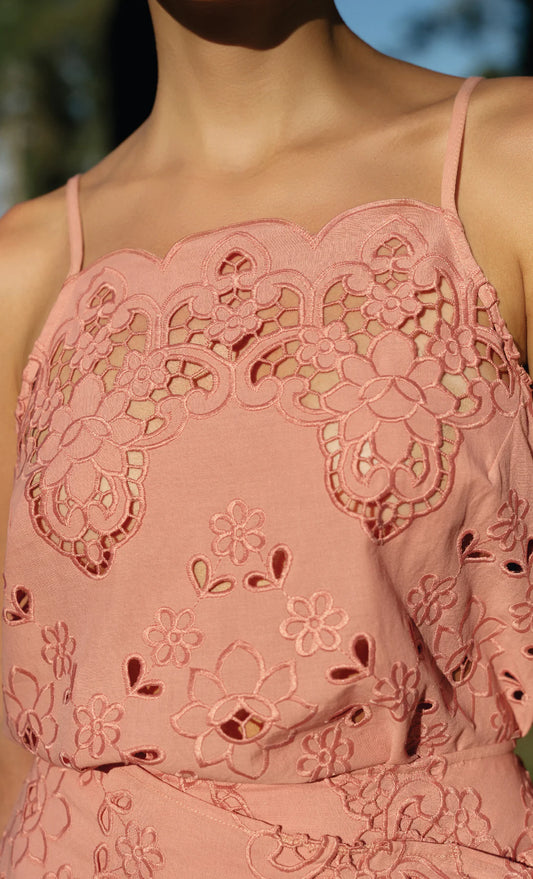 Bisila Coral Top