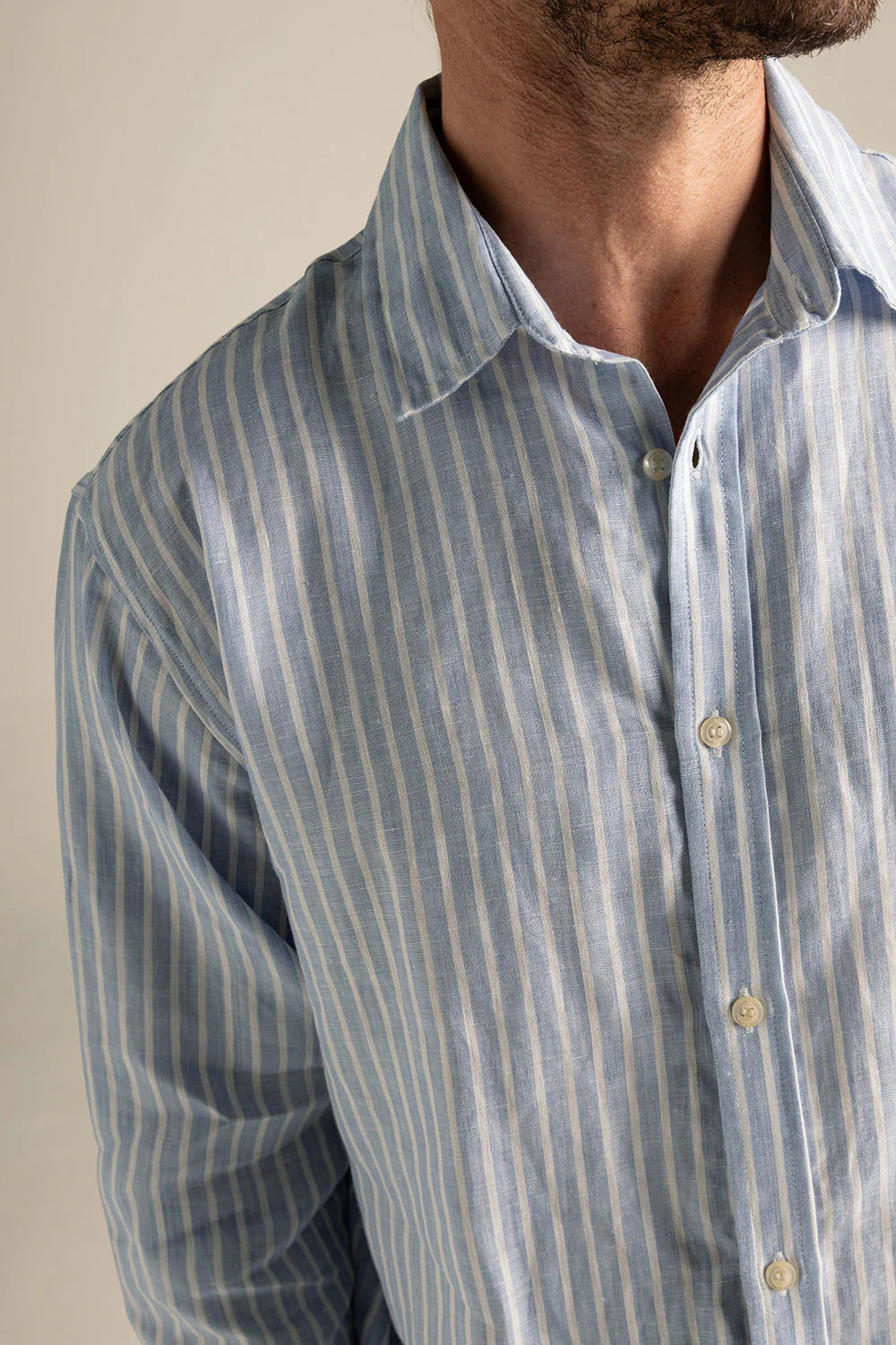 Mens Long Sleeve Relaxed Fit Shirt