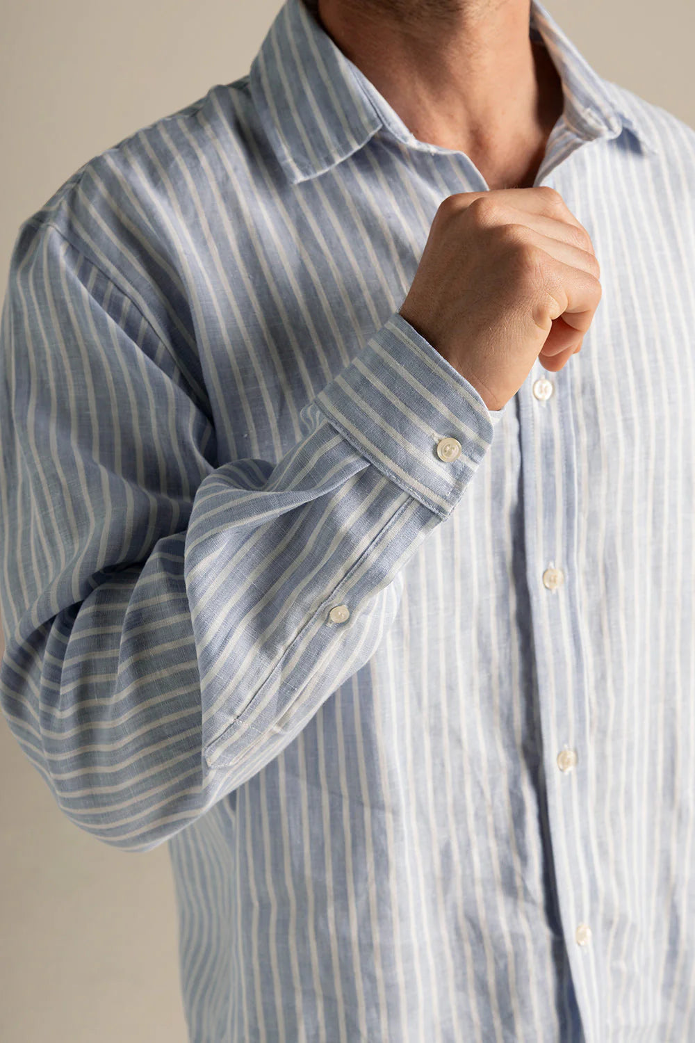 Mens Long Sleeve Relaxed Fit Shirt