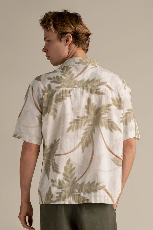 Mens Tropical Short Sleeve Shirt