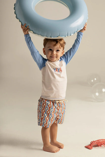Boys Lobster Beach Rash Guard