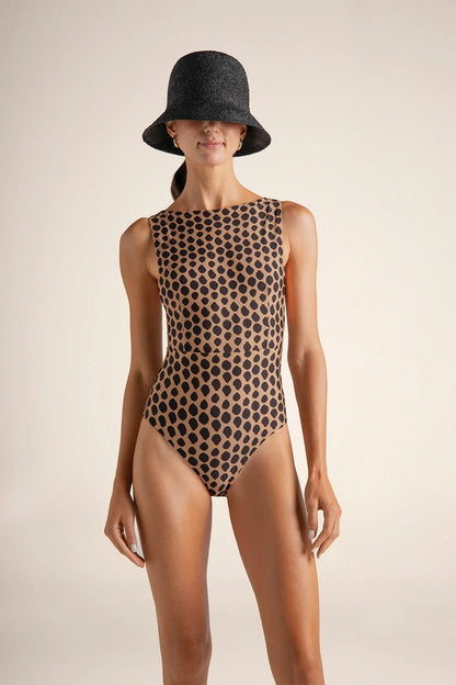 CLASSIC PRINTED ONE PIECE SWIMSUIT