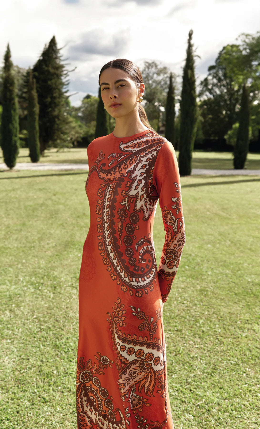 Budana Paisely Maxi Dress
