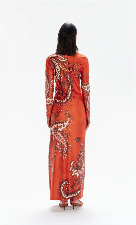 Budana Paisely Maxi Dress