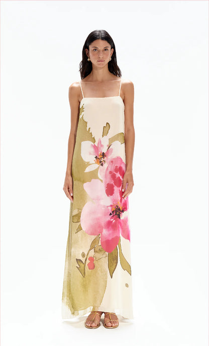 Java Tropical Maxi Dress