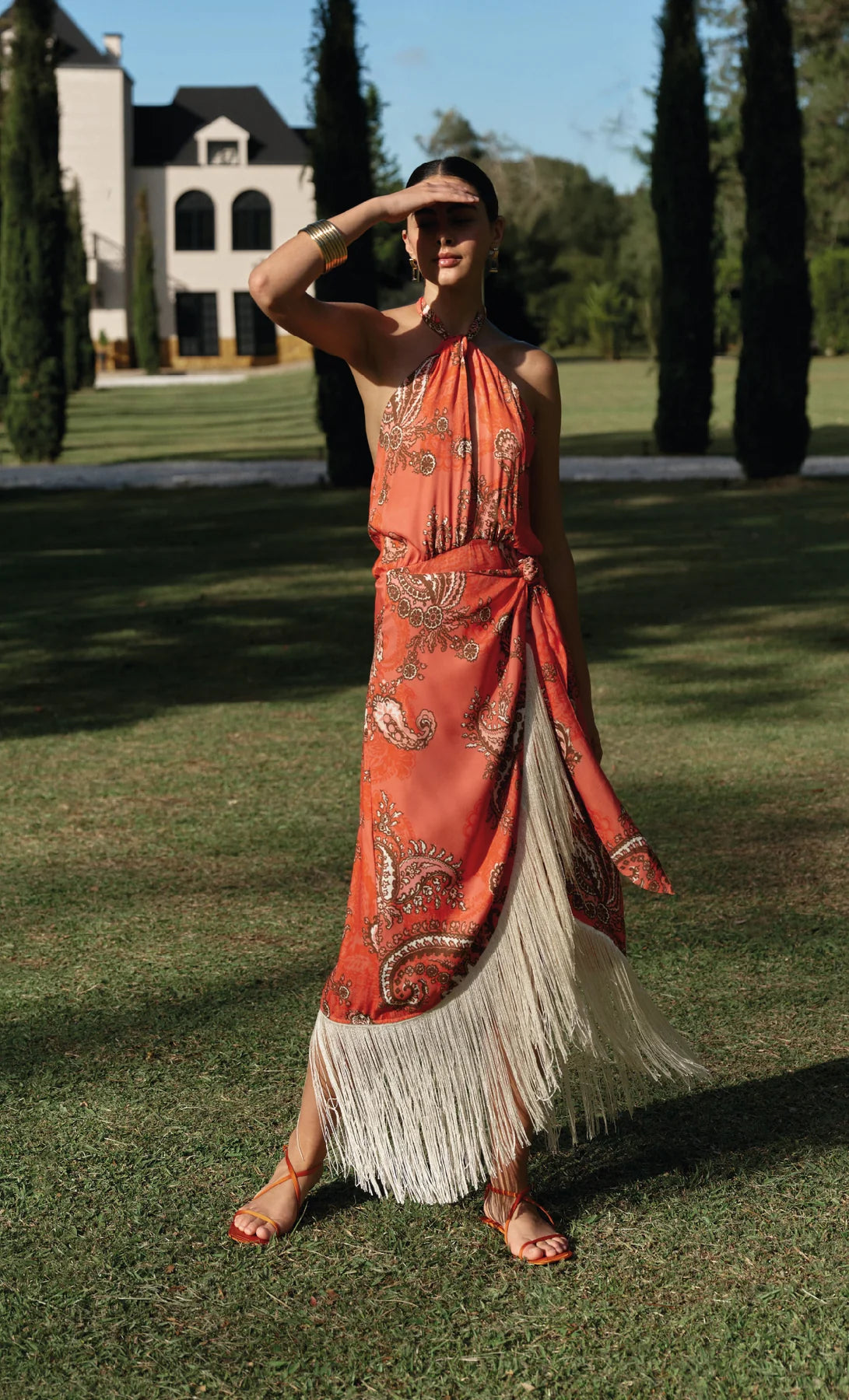NEELAM MIDI DRESS