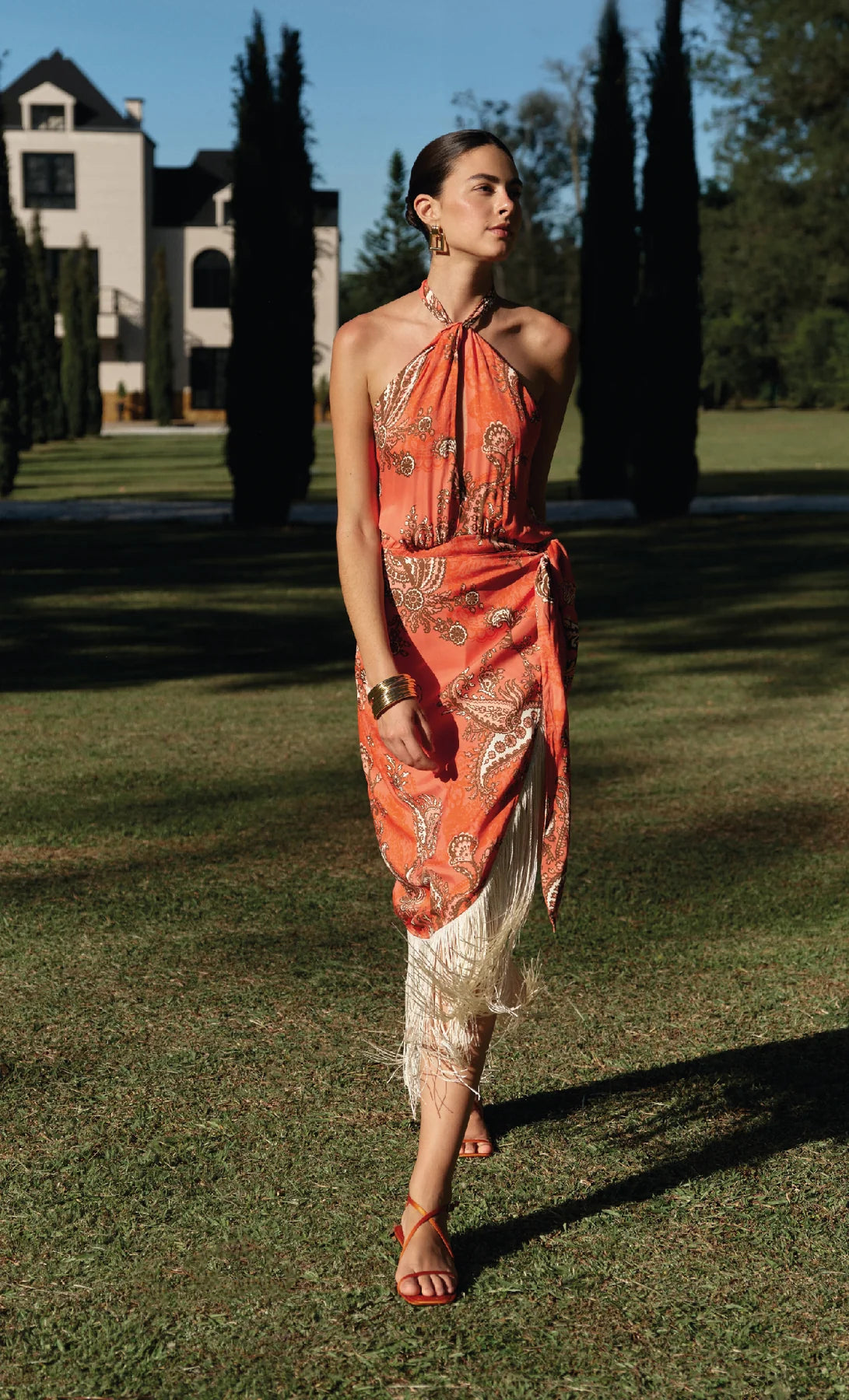 NEELAM MIDI DRESS