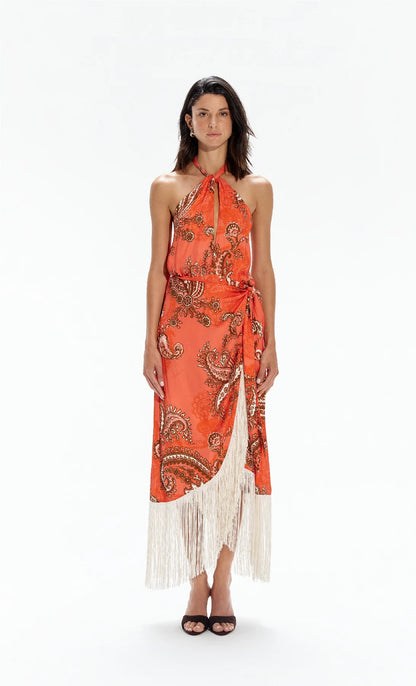 NEELAM MIDI DRESS