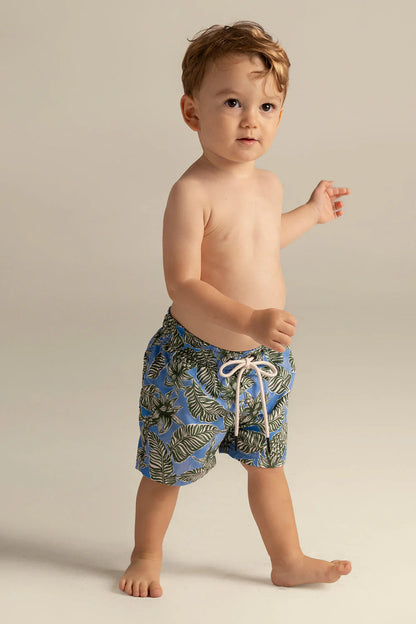 Kids Tropical Swim Trunk