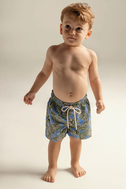 Kids Tropical Swim Trunk