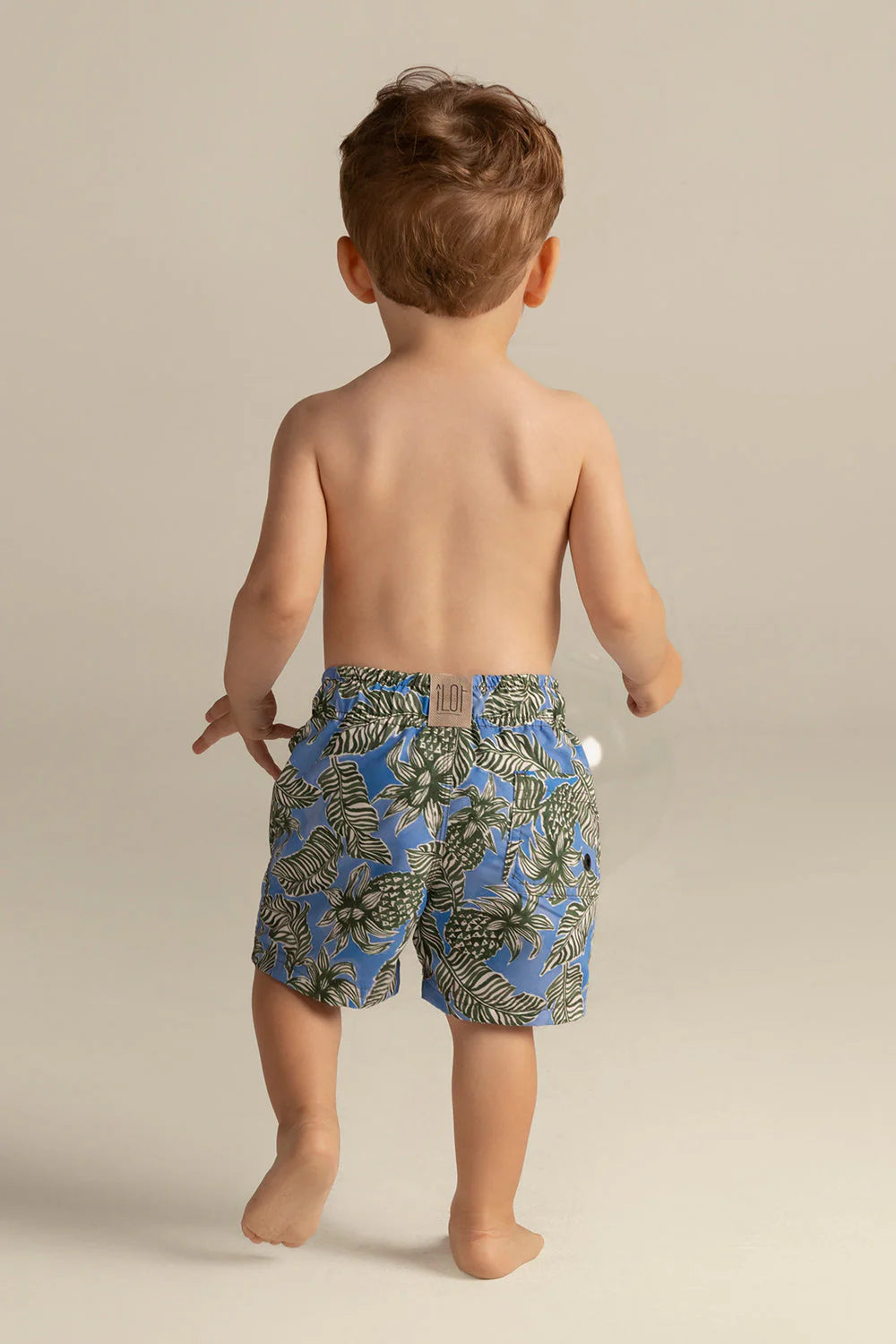 Kids Tropical Swim Trunk