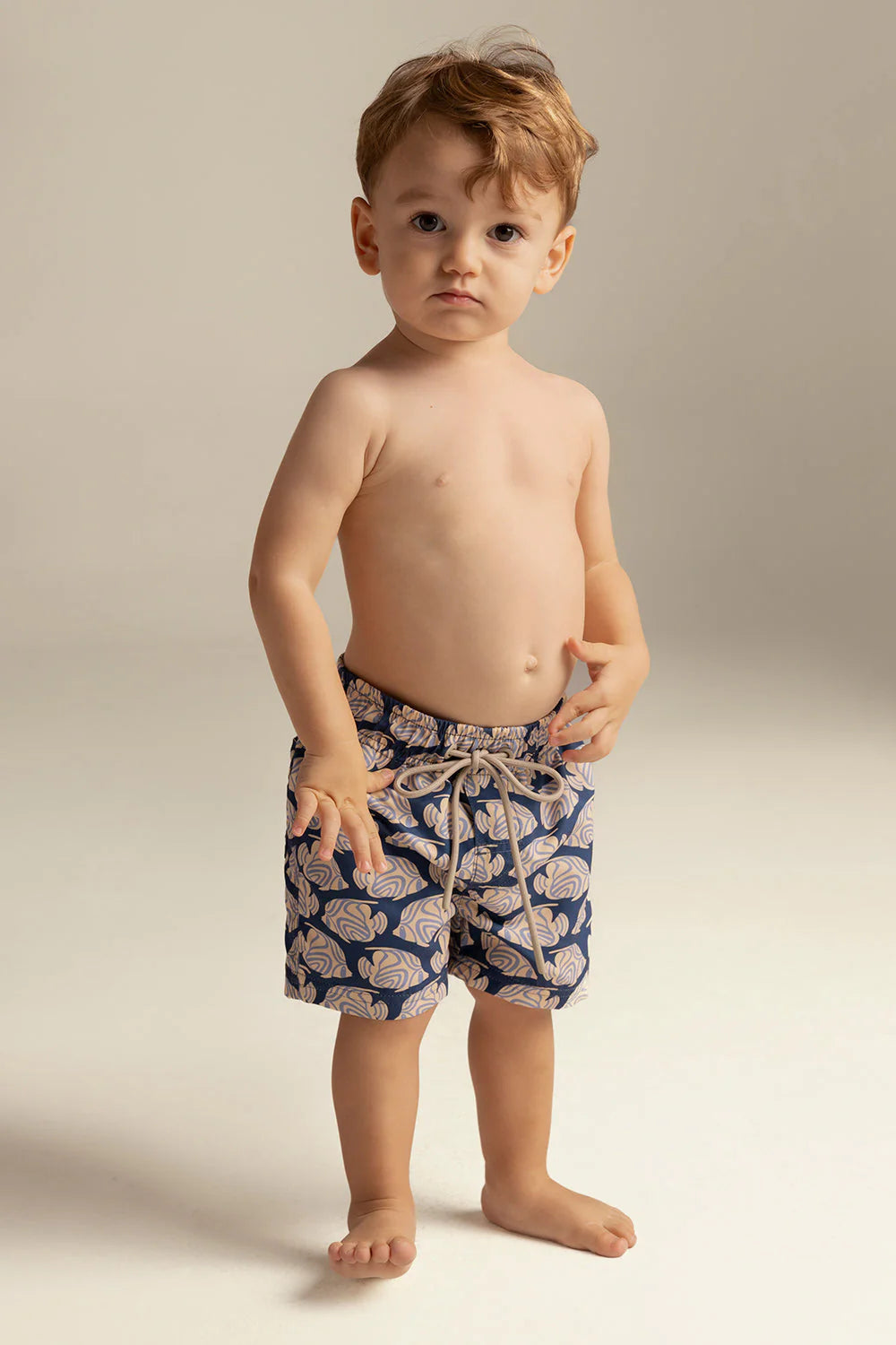Kids Blue Reef Swim Trunks