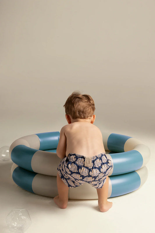 Kids Blue Reef Swim Trunks