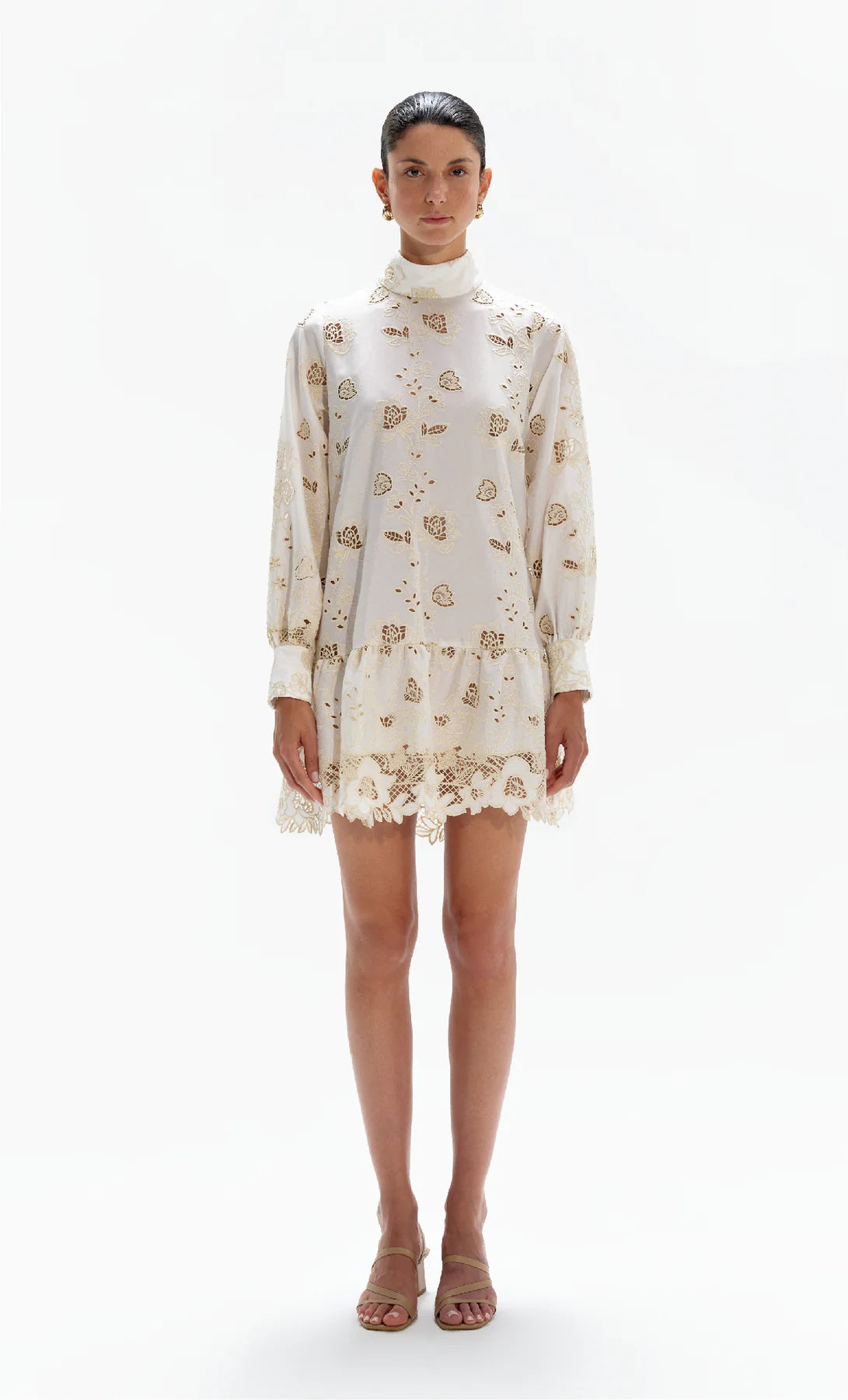 Bauer Creme Short Dress