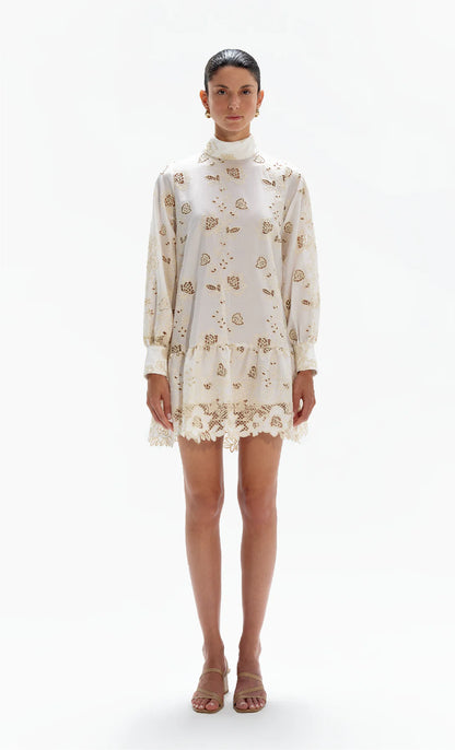 Bauer Creme Short Dress