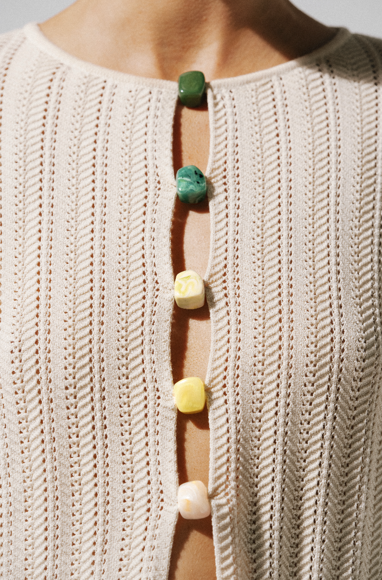 Corsica Top Ivory