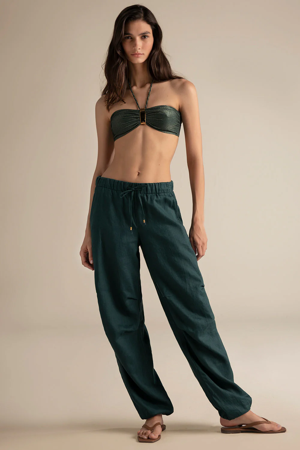 Linen Balloon pants