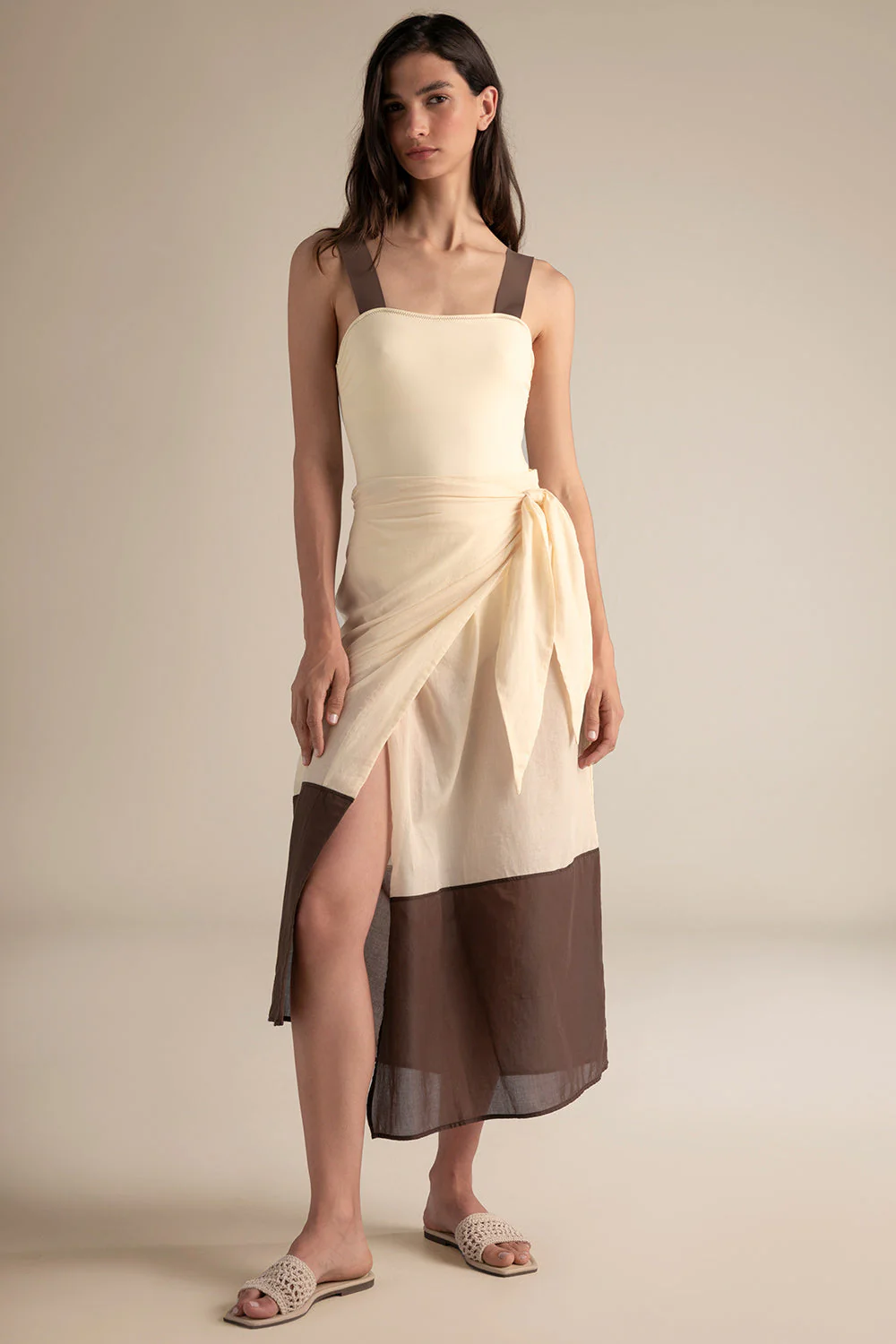 Beige Cover up