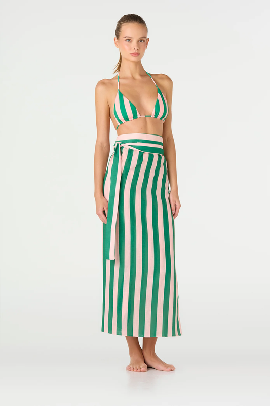 Flippa Skirt Blush Palm